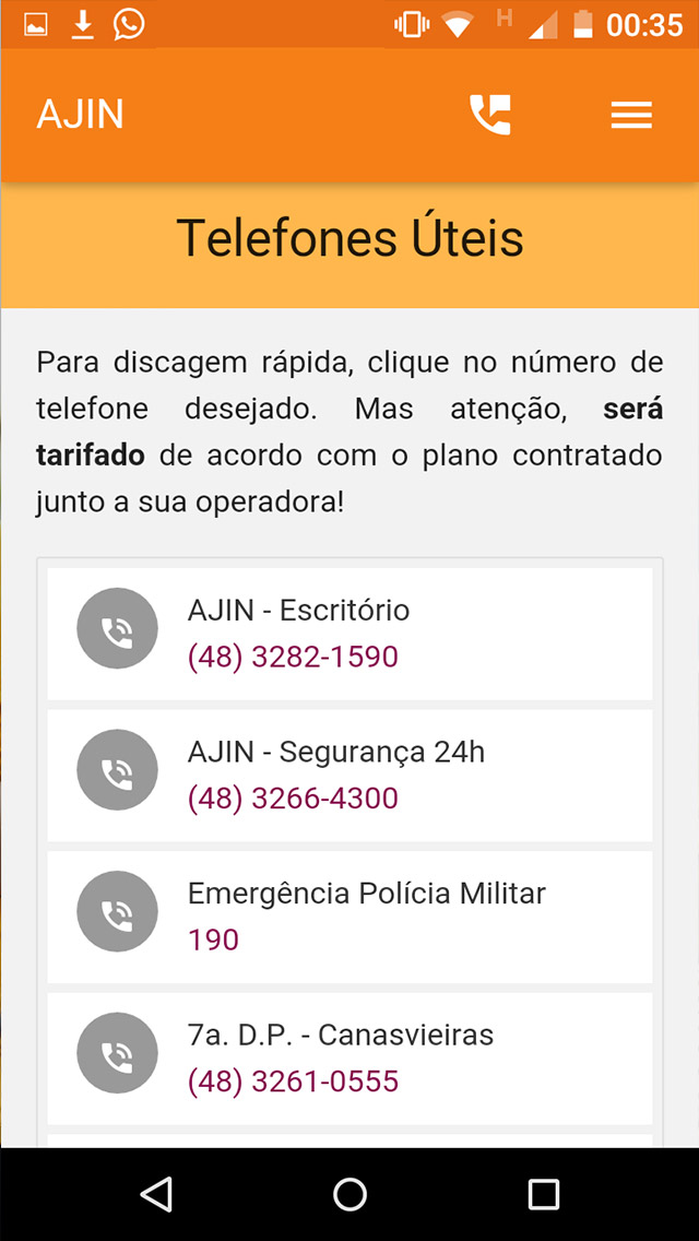 AJINApp - O aplicativo da AJIN e de Jurerê Internacional